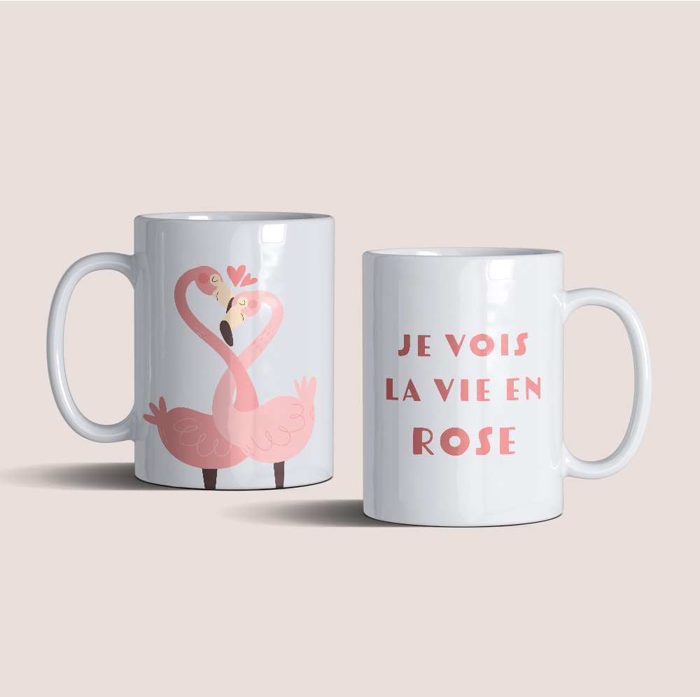 Tasse, Mug, Escalade femme, Personnalisable